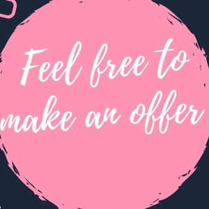 Feel free to make an offer